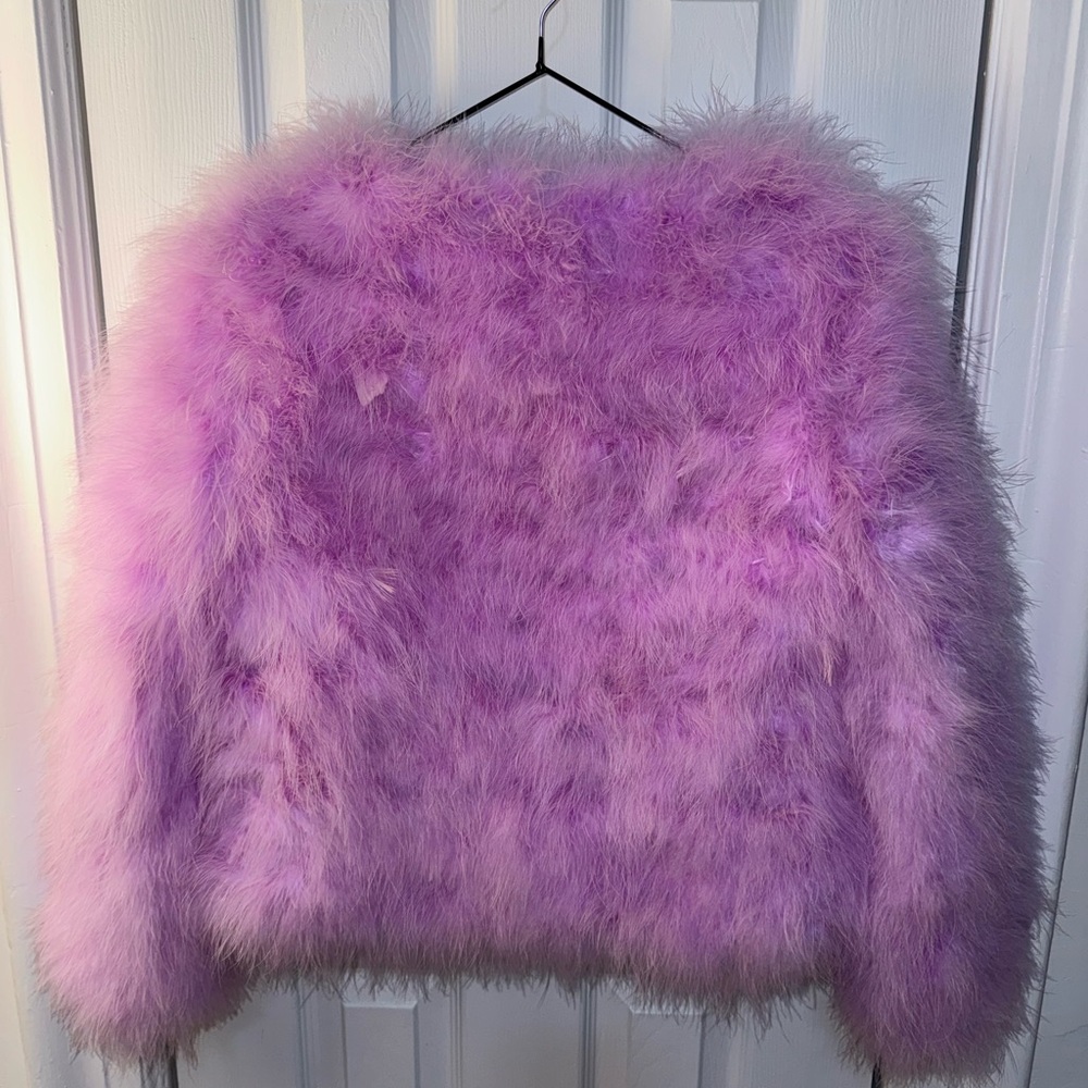 feather jacket - Picture 5 of 6
